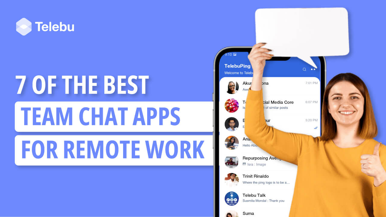 team chat apps for remote work