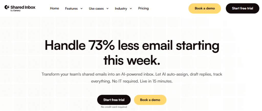 shared inbox by canary